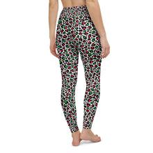 Load image into Gallery viewer, Christmas Leopard Yoga Leggings
