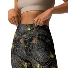 Load image into Gallery viewer, Spooky Spider Yoga Leggings
