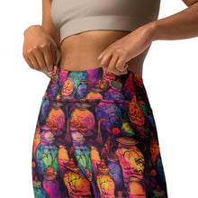 Load image into Gallery viewer, Pumpkin Spell Ink Yoga Leggings
