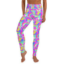 Load image into Gallery viewer, Barbie Swirl Yoga Leggings
