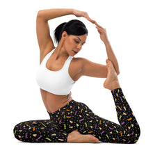 Load image into Gallery viewer, Halloween Candy Yoga Leggings
