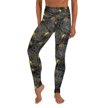 Load image into Gallery viewer, Spooky Spider Yoga Leggings
