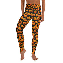 Load image into Gallery viewer, Pumpkin Patch Yoga Leggings
