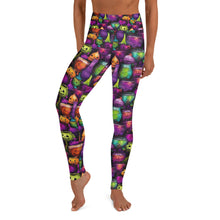 Load image into Gallery viewer, Pumpkin Cauldron Ink Yoga Leggings
