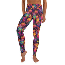 Load image into Gallery viewer, Pumpkin Spell Ink Yoga Leggings
