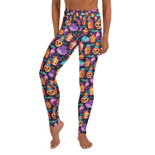 Load image into Gallery viewer, Skele-Grow Ink Yoga Leggings
