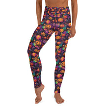 Load image into Gallery viewer, Mystical Ink Pumpkin Patch Yoga Leggings
