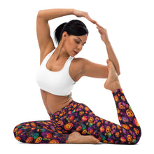 Load image into Gallery viewer, Mystical Ink Pumpkin Patch Yoga Leggings
