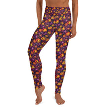 Load image into Gallery viewer, Ornament Pumpkin Ink Yoga Leggings
