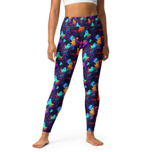 Load image into Gallery viewer, Ghost Swirl Yoga Leggings
