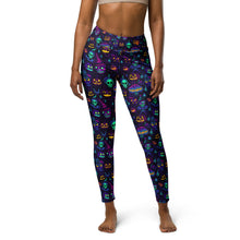 Load image into Gallery viewer, Pumpkin Ghoul Yoga Leggings
