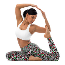 Load image into Gallery viewer, Christmas Leopard Yoga Leggings
