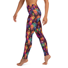 Load image into Gallery viewer, Pumpkin Spell Ink Yoga Leggings
