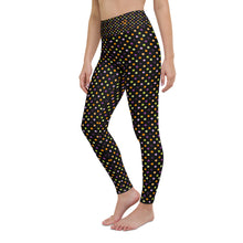 Load image into Gallery viewer, Halloween Polka Dot Yoga Leggings
