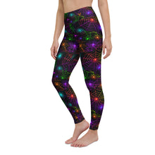 Load image into Gallery viewer, Neon Web Yoga Leggings
