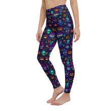 Load image into Gallery viewer, Pumpkin Ghoul Yoga Leggings
