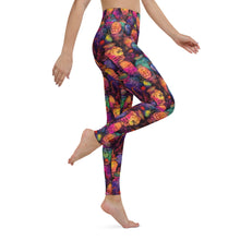 Load image into Gallery viewer, Pumpkin Spell Ink Yoga Leggings
