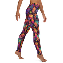 Load image into Gallery viewer, Pumpkin Spell Ink Yoga Leggings
