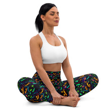 Load image into Gallery viewer, Neon Pumpkin Yoga Leggings
