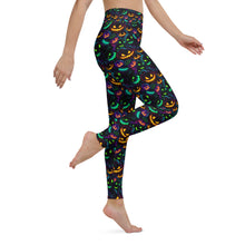 Load image into Gallery viewer, Neon Pumpkin Yoga Leggings
