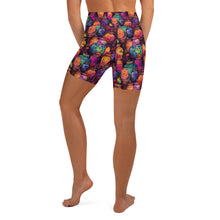 Load image into Gallery viewer, Pumpkin Spell Ink Yoga Shorts
