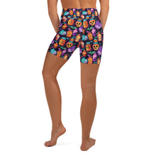 Load image into Gallery viewer, Skele-Grow Ink Yoga Shorts
