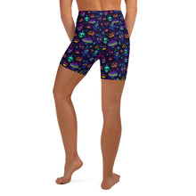 Load image into Gallery viewer, Pumpkin Ghoul Yoga Shorts
