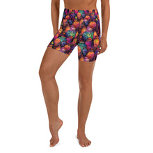 Load image into Gallery viewer, Pumpkin Spell Ink Yoga Shorts
