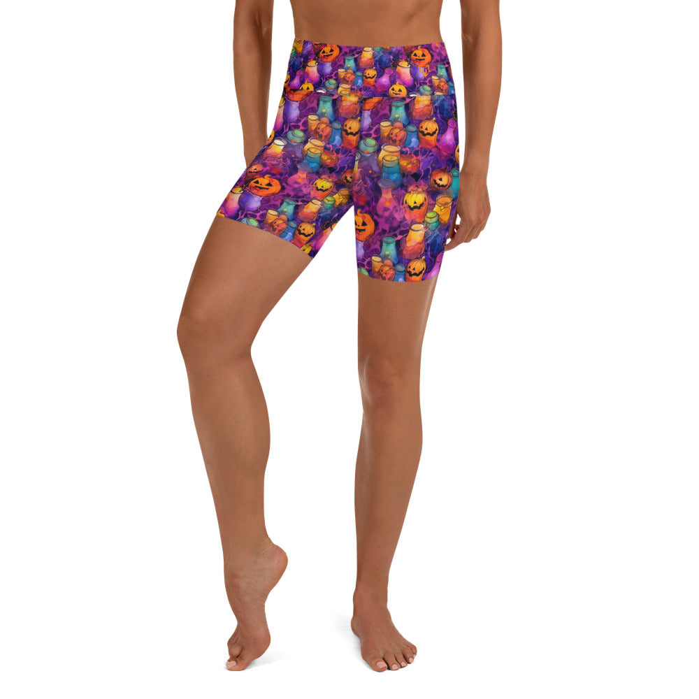 Magic Potion Ink Yoga Shorts