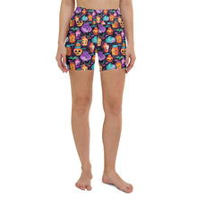 Load image into Gallery viewer, Skele-Grow Ink Yoga Shorts
