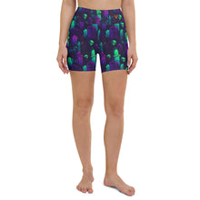 Load image into Gallery viewer, Graveyard Yoga Shorts
