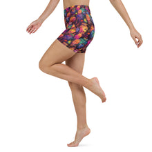 Load image into Gallery viewer, Pumpkin Spell Ink Yoga Shorts
