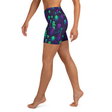 Load image into Gallery viewer, Graveyard Yoga Shorts
