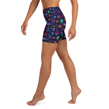 Load image into Gallery viewer, Pumpkin Ghoul Yoga Shorts
