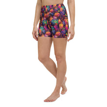 Load image into Gallery viewer, Pumpkin Spell Ink Yoga Shorts
