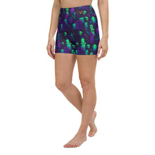 Load image into Gallery viewer, Graveyard Yoga Shorts
