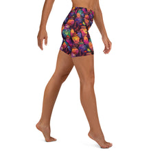 Load image into Gallery viewer, Pumpkin Spell Ink Yoga Shorts
