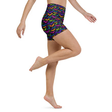 Load image into Gallery viewer, Neon Bats Yoga Shorts
