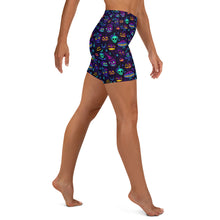 Load image into Gallery viewer, Pumpkin Ghoul Yoga Shorts
