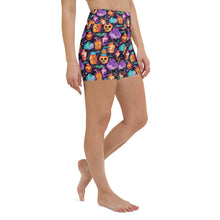 Load image into Gallery viewer, Skele-Grow Ink Yoga Shorts
