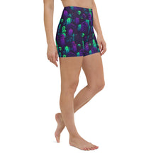 Load image into Gallery viewer, Graveyard Yoga Shorts
