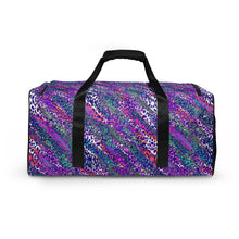 Load image into Gallery viewer, Cheetah Swirl Duffle bag
