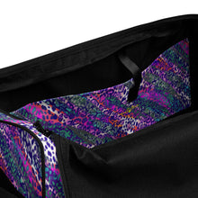 Load image into Gallery viewer, Cheetah Swirl Duffle bag
