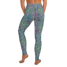 Load image into Gallery viewer, Iridescent Mint Leopard Yoga Leggings
