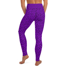 Load image into Gallery viewer, Lavender Leopard Yoga Leggings
