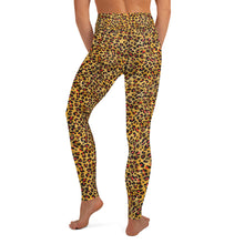 Load image into Gallery viewer, Chardonnay Leopard Yoga Leggings
