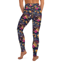 Load image into Gallery viewer, Floral Moon Yoga Leggings
