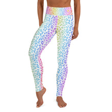 Load image into Gallery viewer, White Neon Leopard Yoga Leggings
