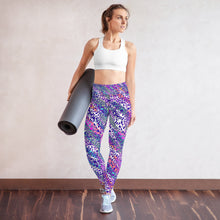 Load image into Gallery viewer, Cheetah Swirl Yoga Leggings
