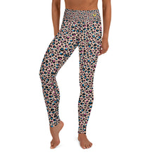 Load image into Gallery viewer, Cream Leopard Yoga Leggings
